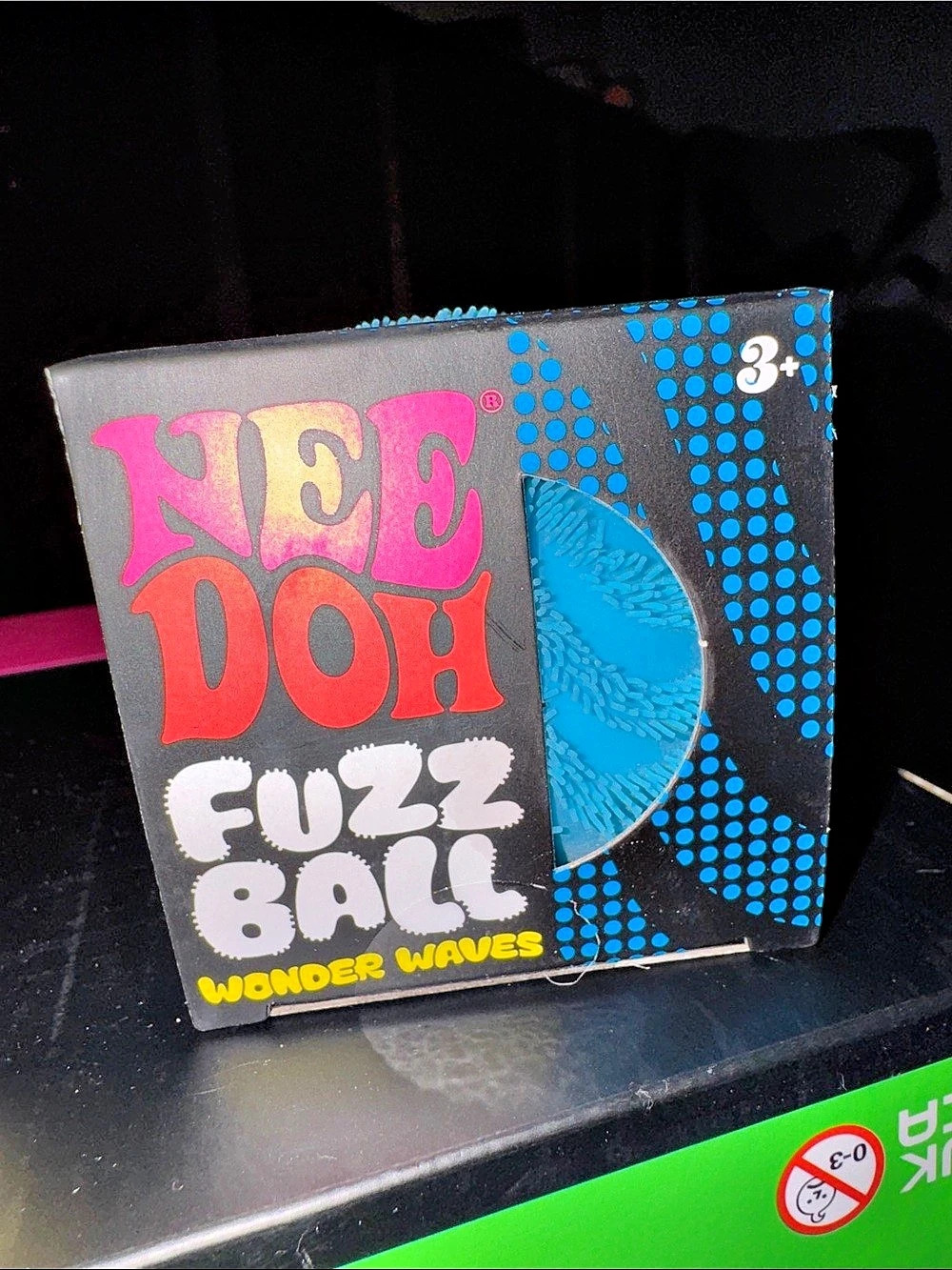 Schylling NeeDoh Fuzz Ball Wonder Waves Sensory Toy